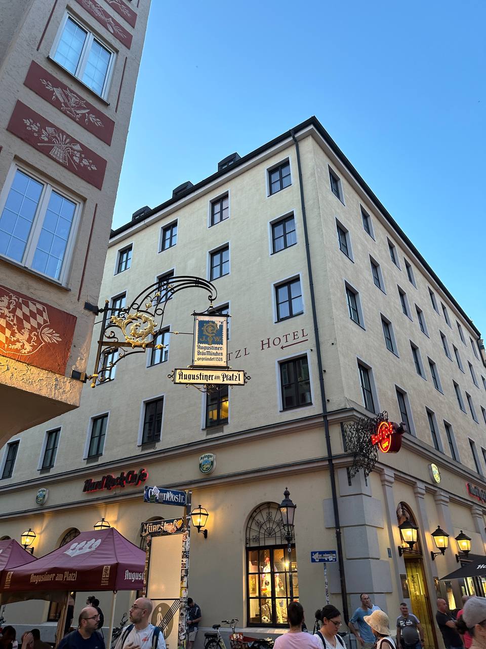 Scenes from Munich Old Town, including historic streets, squares, landmarks, and everyday city moments.