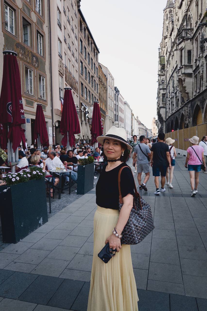 Scenes from Munich Old Town, including historic streets, squares, landmarks, and everyday city moments.