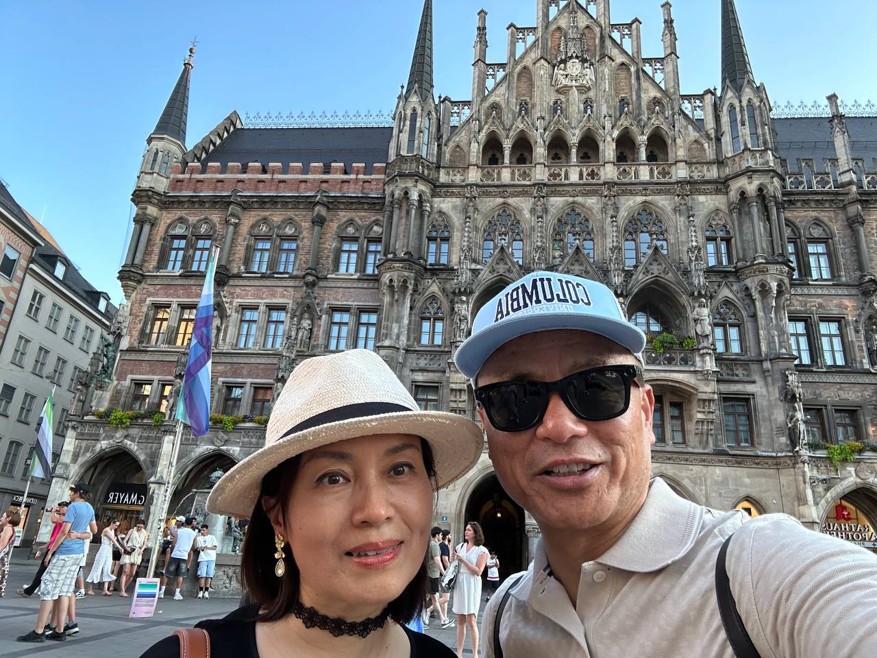 Scenes from Munich Old Town, including historic streets, squares, landmarks, and everyday city moments.