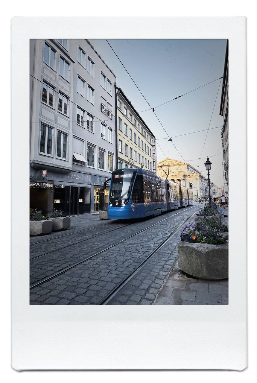 Scenes from Munich Old Town, including historic streets, squares, landmarks, and everyday city moments.