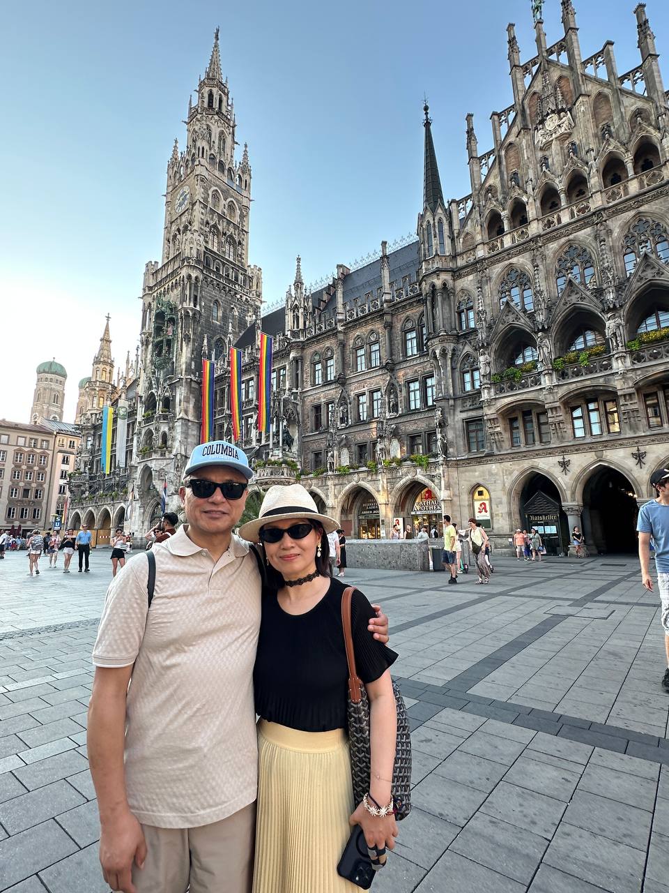 Scenes from Munich Old Town, including historic streets, squares, landmarks, and everyday city moments.