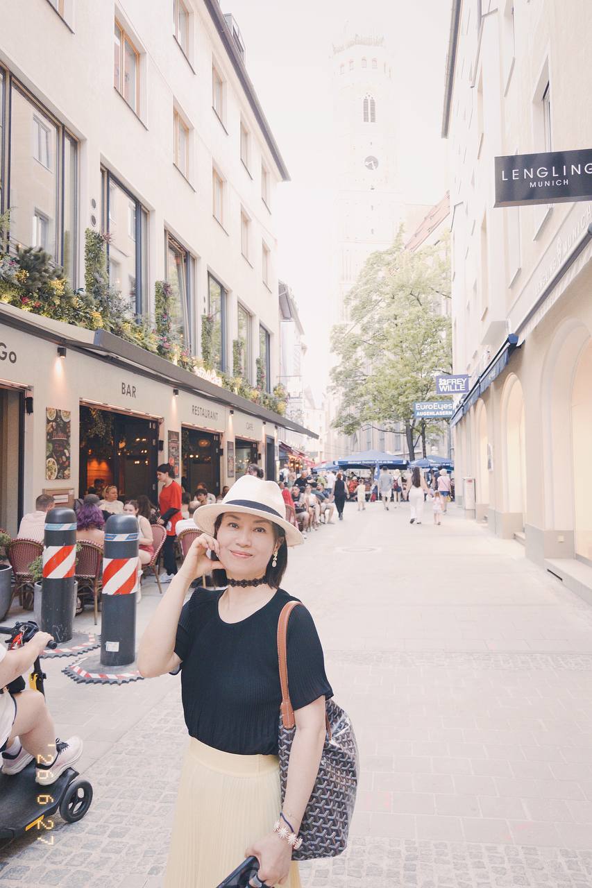 Scenes from Munich Old Town, including historic streets, squares, landmarks, and everyday city moments.