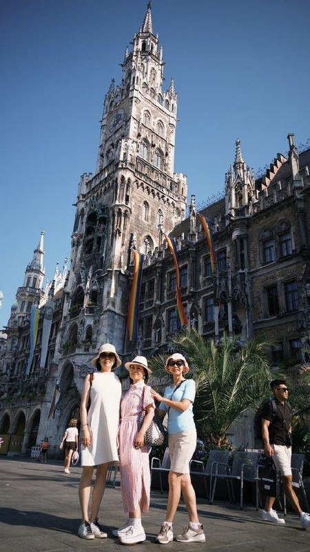 Munich New Town Hall at Marienplatz on June 28, 2026.