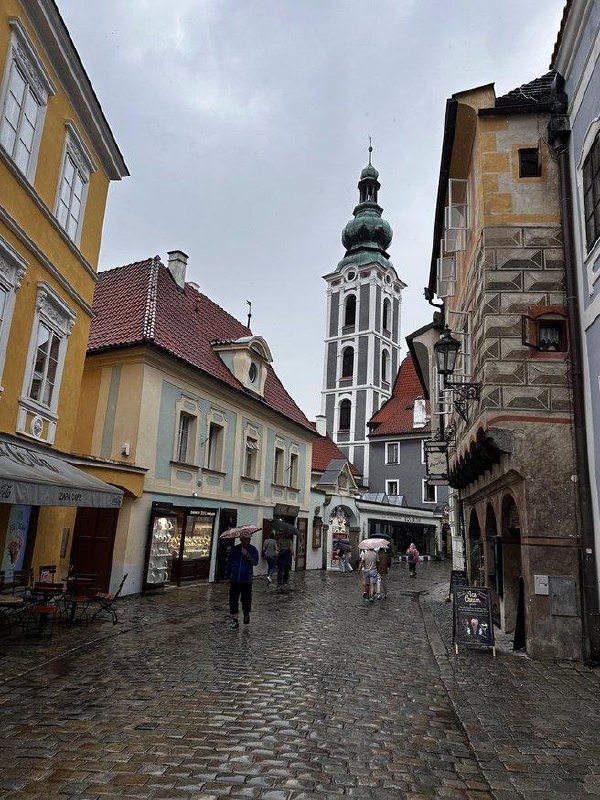 Cesky Krumlov, Czechia, on July 1, 2026.