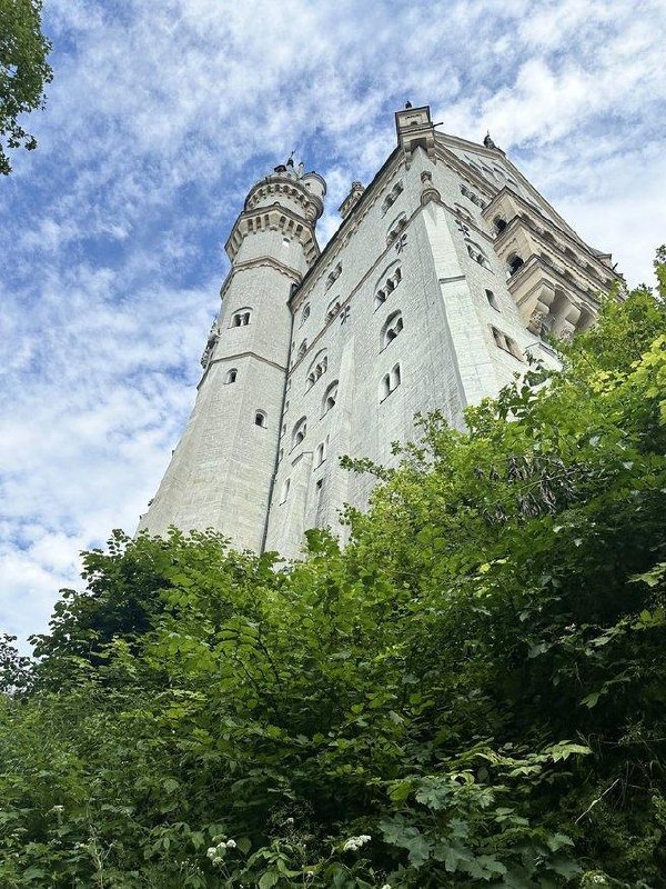 Neuschwanstein Castle and the Bavarian Alps on June 28, 2026.