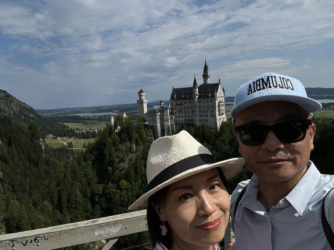 Neuschwanstein Castle and the Bavarian Alps on June 28, 2026.