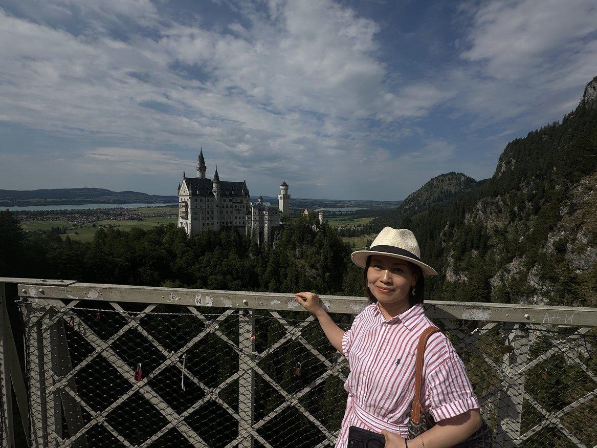 Neuschwanstein Castle and the Bavarian Alps on June 28, 2026.