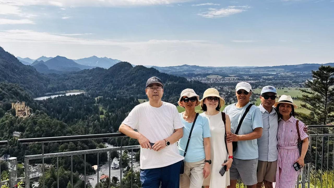 Neuschwanstein Castle and the Bavarian Alps on June 28, 2026.