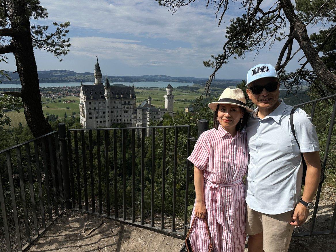 Neuschwanstein Castle and the Bavarian Alps on June 28, 2026.